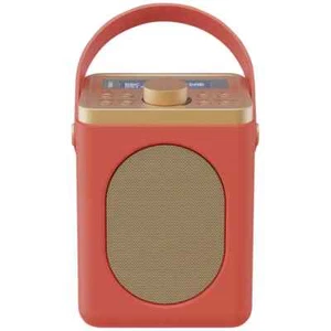 New Majority Little Shelford Bluetooth & DAB Radio with Bluetooth Red - Picture 1 of 1