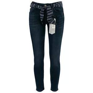 MARC O'POLO Damen Slim-Fit Jeans 001-9109-12103 Lulea Blau / W26 (25) L30 / Hose - Bild 1 von 5