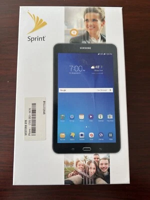 Samsung Galaxy Tab E 8.0 (SM-T377P) Tablet (Sprint Only) - 16GB / Black - Image 1 of 2