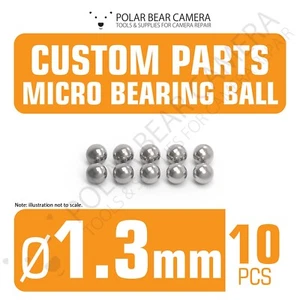 1.3mm Steel Balls for Camera Lenses Aperture Click Ring Repair [10 PCs] UK STOCK - Picture 1 of 2