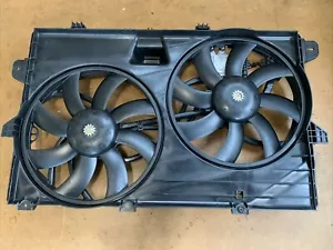 Dual Radiator Condenser Fan Assembly TYC 622040 for 2010-2014 FORD EDGE - Picture 1 of 12