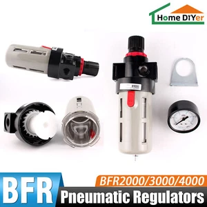 Pneumatische Regler BFR Serie 1/4",3/8",1/2" Druckminderventile Filter - Bild 1 von 25