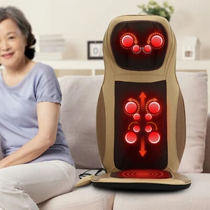 Cojines de asiento de masaje coche Shiatsu masajeador función de calor coche estera de masaje - Imagen 1 de 48