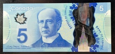 Canada 2013 - $ 5 - BC-69f -P106f - Rogers-Macklem - Prefix 'INU' - UNC - Image 1 of 2