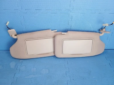 NISSAN ALTIMA COUPE 2007-2013 OEM SUN VISORS Passenger & Driver LIGHTED - Image 1 of 4