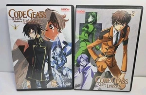Code Geass: Lelouch of the Rebellion - Vol 1 & 2 (DVD, Japanese & English) - Picture 1 of 10