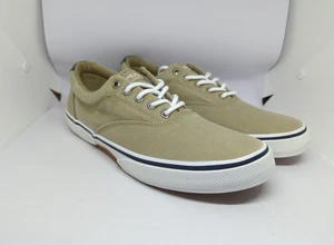 Sperry Hombres Halyard CVO SW Caqui Talla 13 Nuevo en Caja - Imagen 1 de 10
