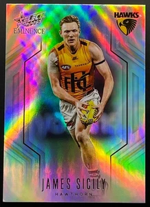 2025 AFL EMINENCE JAMES SICILY PARALLEL HAWKS CARD #40 d#177/425 - Bild 1 von 2