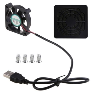 CPU/GPU Cooling Fan Laptop Cooler Cooling Pad Slim Portable FGD5010H2BL for DC 5 - Afbeelding 1 van 8