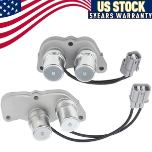 Shift Control & Lock Up Solenoids Set for 1990-1997 Honda Accord Prelude 2.2L - Picture 1 of 16