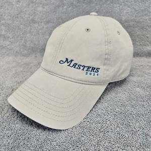Masters 2025 Golf Hat Dad Cap Strapback OSFM Beige - Picture 1 of 18
