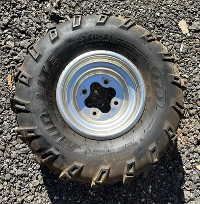 Honda Fourtrax TRX250X 1987 llanta trasera neumático A 42710-HC0-003 42711-HC0-671 Foto 1 de 4