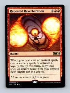 Repeated Reverberation Core Set 2020 Non-Foil MTG NM - Picture 1 of 2