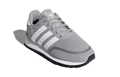 Tênis Adidas Originals N-5923C B37153 infantil cinza branco com cadarço pré-escolar - Imagem 1 de 4