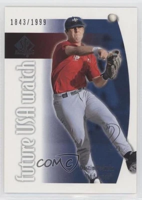 Reloj Future 2002 SP auténtico EE. UU./1999 Dustin Pedroia #USA17 Foto 1 de 2