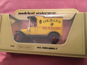 Matchbox Models of Yesteryear Y-12 Ford Model T Colman’s Mustard - bought 1979 - Picture 1 of 1