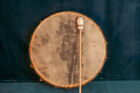 Bęben szamański 32cm skóra sarna z próbką słuchu - Shaman Drum Roe Deer hide
