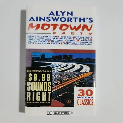 ALYN AINSWORTH - 'Motown Party' Cassette Tape Album 1990 AUST. PRESSING - Image 1 of 4