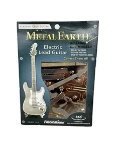 Metal Earth Electric Lead Guitar 3D Metal Model 010749 - Picture 1 of 2