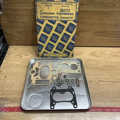 Juntas de carburador Stromberg Bendix vintage parte no. Buick 382372 1942-49 Foto 1 de 3