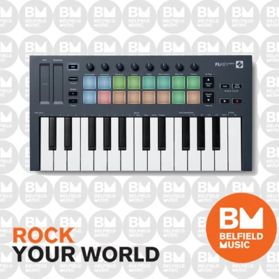 Novation FLKey Mini MIDI USB Controller 25-Key for FL Studio - Belfield Music - image 1 of 4
