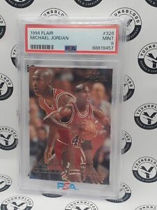 1994 Flair Michael Jordan Chicago Bulls #326 PSA 9 MINT 🔥🔥