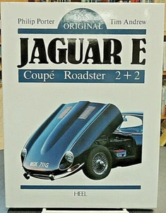 Das Original Jaguar E Coupe Roadster 2+2 Automotive Reference German Text Porter - Imagen 1 de 4