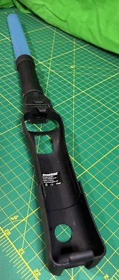 Sabre de luz azul com cabo de borracha preta para console Nintendo Wii - Imagem 1 de 4