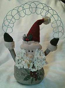 Plush Santa Card Holder - Picture 1 of 6