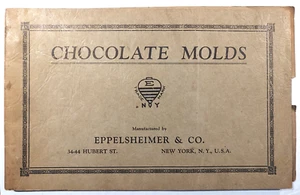 VINTAGE EPPELSHEIMER & CO KATALOG SCHOKOLADENFORMEN 1940 NEW YORK SELTEN - Bild 1 von 6