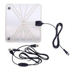 HD Digital TV Receiving Antenna Clear View Amplified Booster 50 - 100 Mile Range