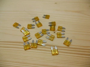 12V Flachsicherung 11mm 5A hellbraun Mini Autosicherung KFZ Sicherung 2-20 Stück - Bild 1 von 7