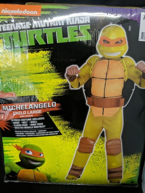 Teenage Mutant Ninja Turtles Costume for Adults - Leonardo TMNT Halloween  Costume with Padded Bodysuit, Mask, Shell, More 