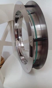 Türbullauge 35cm Edelstahl HOCHGLANZ POLIERT Zimmertür Bullauge Rundfenster - Bild 1 von 9