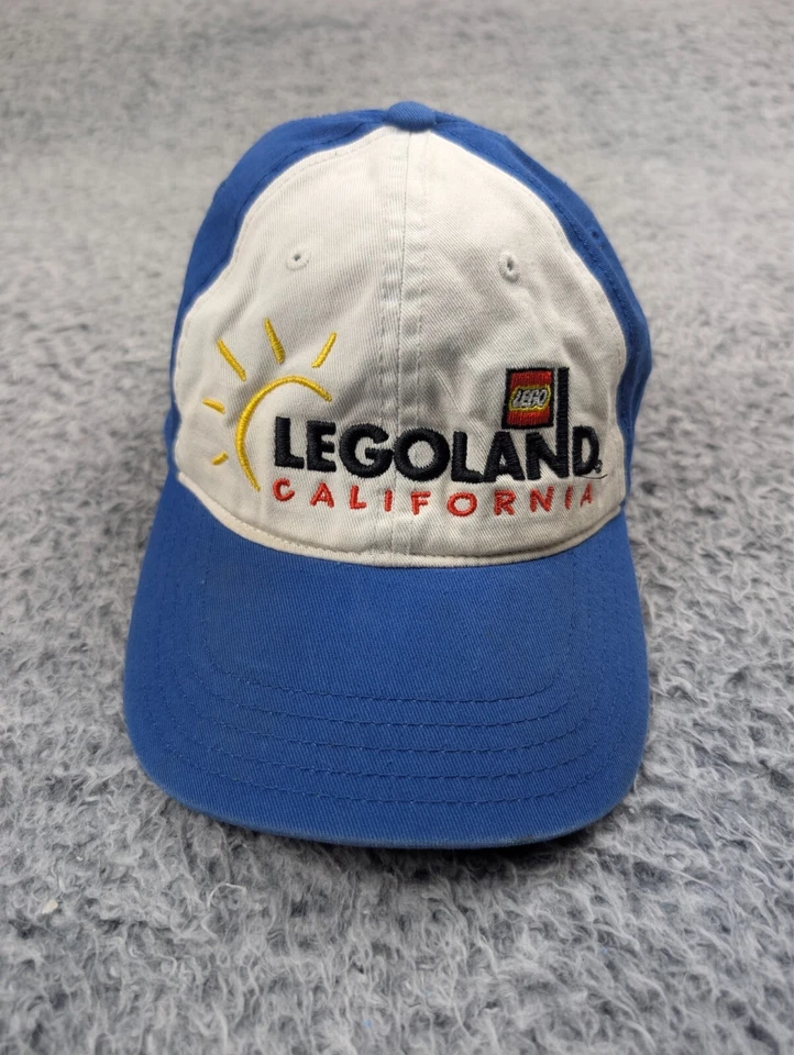 Gorra de béisbol Legoland California Resort juvenil azul con tirantes bordada Foto 1 de 4