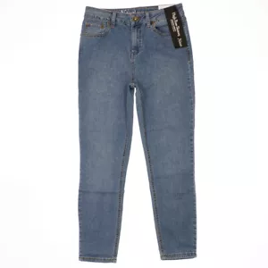 Natural Reflections Jeans 8P High Rise Skinny Petite Blue Womens Measure 28x25.5 - Picture 1 of 13