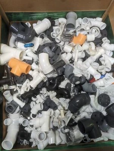 Assorted Lot Plumbing Fittings PVC 1/2" - 4" Wholesale 18 Lbs - Picture 1 of 3