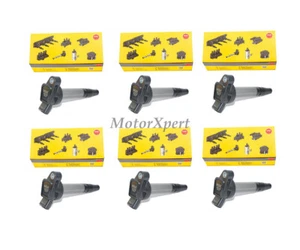 9091902250 6 pcs NGK Ignition Coils for Lexus GS350 IS350 RC300 RC350 3.0 3.5L - Picture 1 of 5