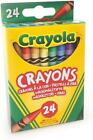 CRAYOLA Crayons Bright Strong Colours Count Pack of 24