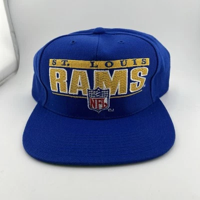 DE COLECCIÓN AÑOS 90 ESPECIALIDADES DEPORTIVAS ST LOUIS RAMS NFL GORRA SNAPBACK LÍNEA PRO AUTÉNTICA Foto 1 de 4