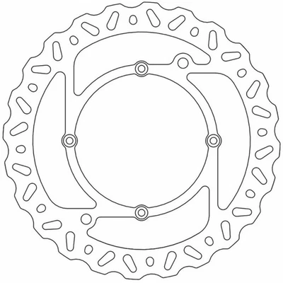 Disco de freno Moto-Master 110404-PU serie Nitro Foto 1 de 3