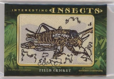 Parche de cricket de campo Goodwin Champions 2022 insectos interesantes fabricados Foto 1 de 3