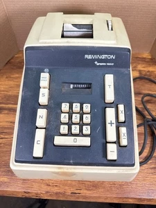 Antique 1950-1960 Remington Sperry Rand Adding Machine Calculator Vintage - Picture 1 of 8