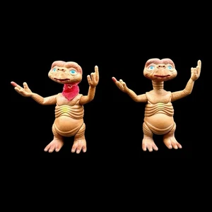 E.T. vintage Lotto action figure extraterrestri 8" sorridenti senza segni Spielberg - Foto 1 di 3