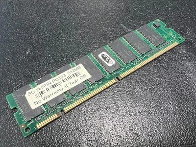 SD 168PIN PC133 512MB SDR DIMM RAM - BUILD OF PCA ICs - Image 1 of 3