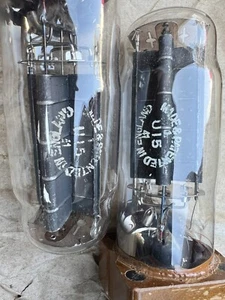 Pair RARE Tube U15 CV1266 NU13A AU12 4476A HW Rectifier For DET25 DA60 DA100 - Picture 1 of 19