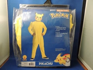 Nuevo Disfraz Pokémon Pikachu Niño Grande 10/12 Comic Con Cosplay Fiesta Go - Imagen 1 de 8