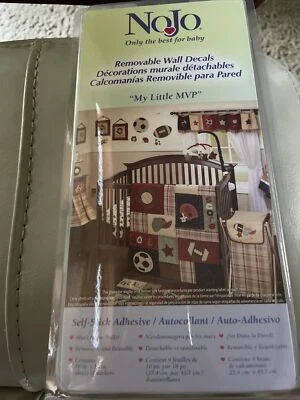 New NoJo My Little MVP Sports Themed Wall Decals - Image 1 of 2