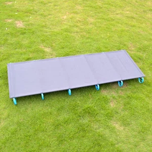 BRS Folding Picnic Cot Outdoor Aluminium Alloy Bed Portable Camping Lounger - Picture 1 of 10