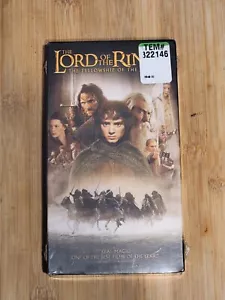 Lord of the Rings Fellowship Of The Ring Extended Edition New Factory Sealed VHS - Picture 1 of 2